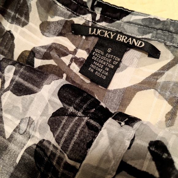 LUCKY BRAND 100% Cotton Top - Picture 4 of 8